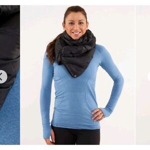 Lululemon What The Fluff Scarf Goose Down‎ Puffer Winter Packable Heat
